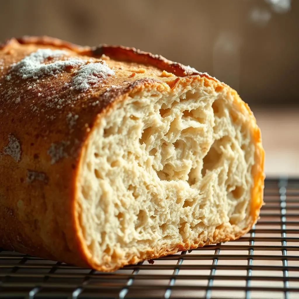 Baking and Finishing Touches for the Perfect Crusty Sourdough Loaf