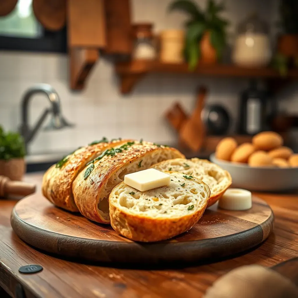 Baking, Serving and Storing Your Garlic French Bread