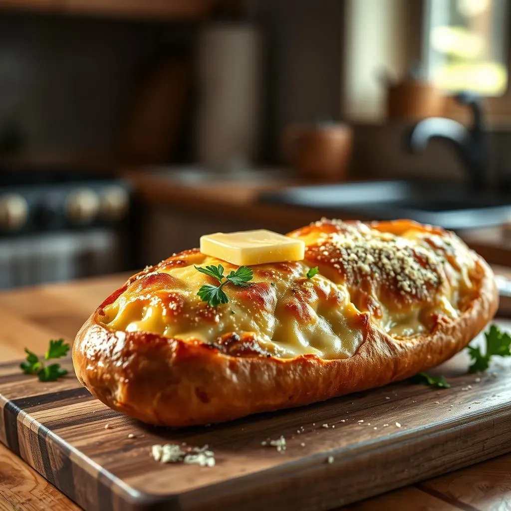 Baking Your Cheesy Garlic French Bread to Golden Perfection