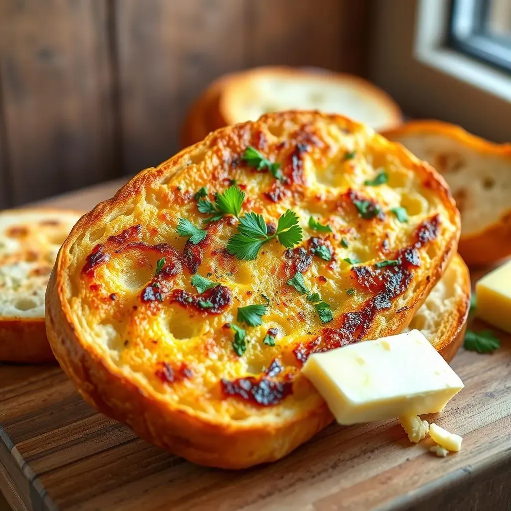 Baking Your French Bread Garlic Toast to Golden Brown