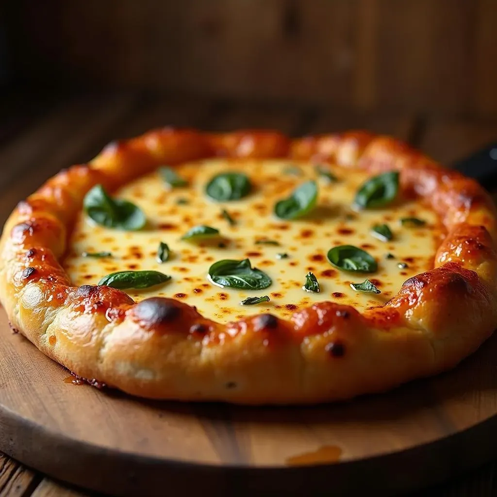 Baking Your Garlic French Bread Cheese Pizza