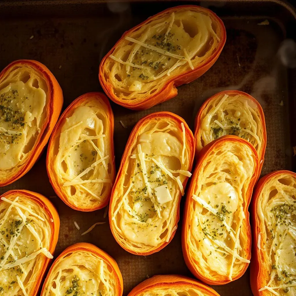 Baking Your Sliced French Bread Garlic Bread