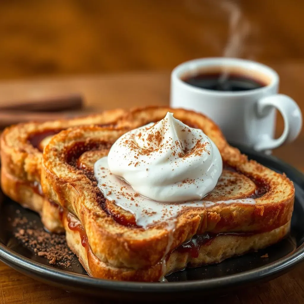 Amazing Cinnamon Roll Bread French Toast Recipe