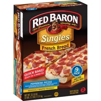 Cooking Up Red Baron French Bread Pizza from Sam's Club