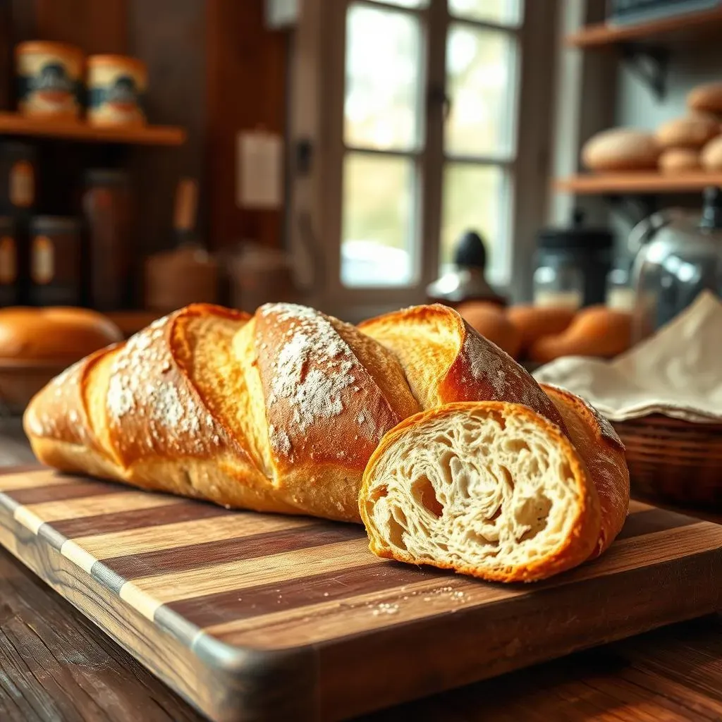 Ultimate Crusty French Baguette Bread Recipe