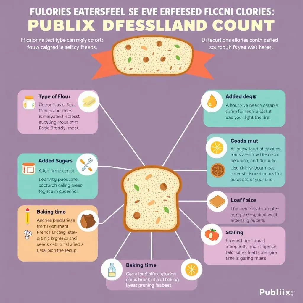 Factors Affecting Publix Sourdough French Bread Calories