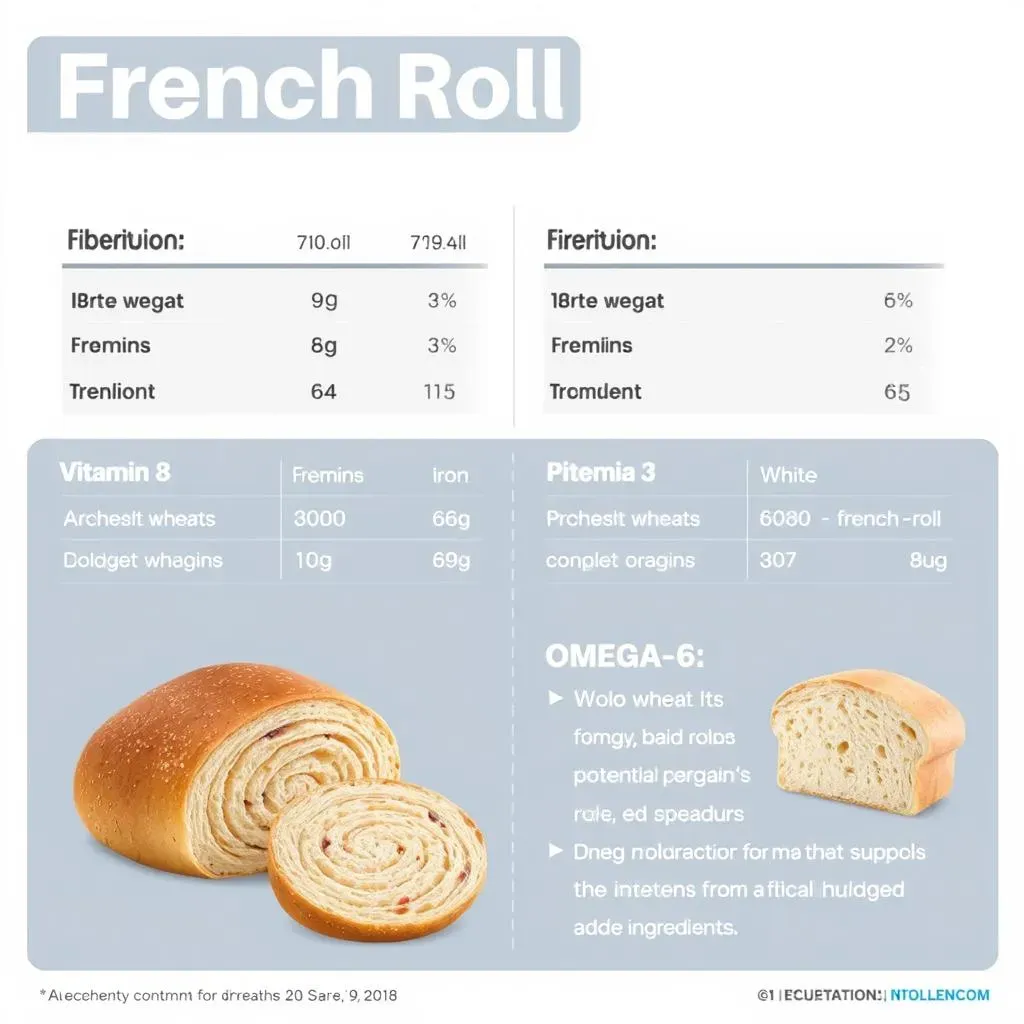 Fiber and Other Nutritional Benefits of French Roll Bread