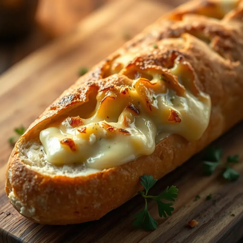 Super Easy French Bread Garlic Bread Cheese Recipe
