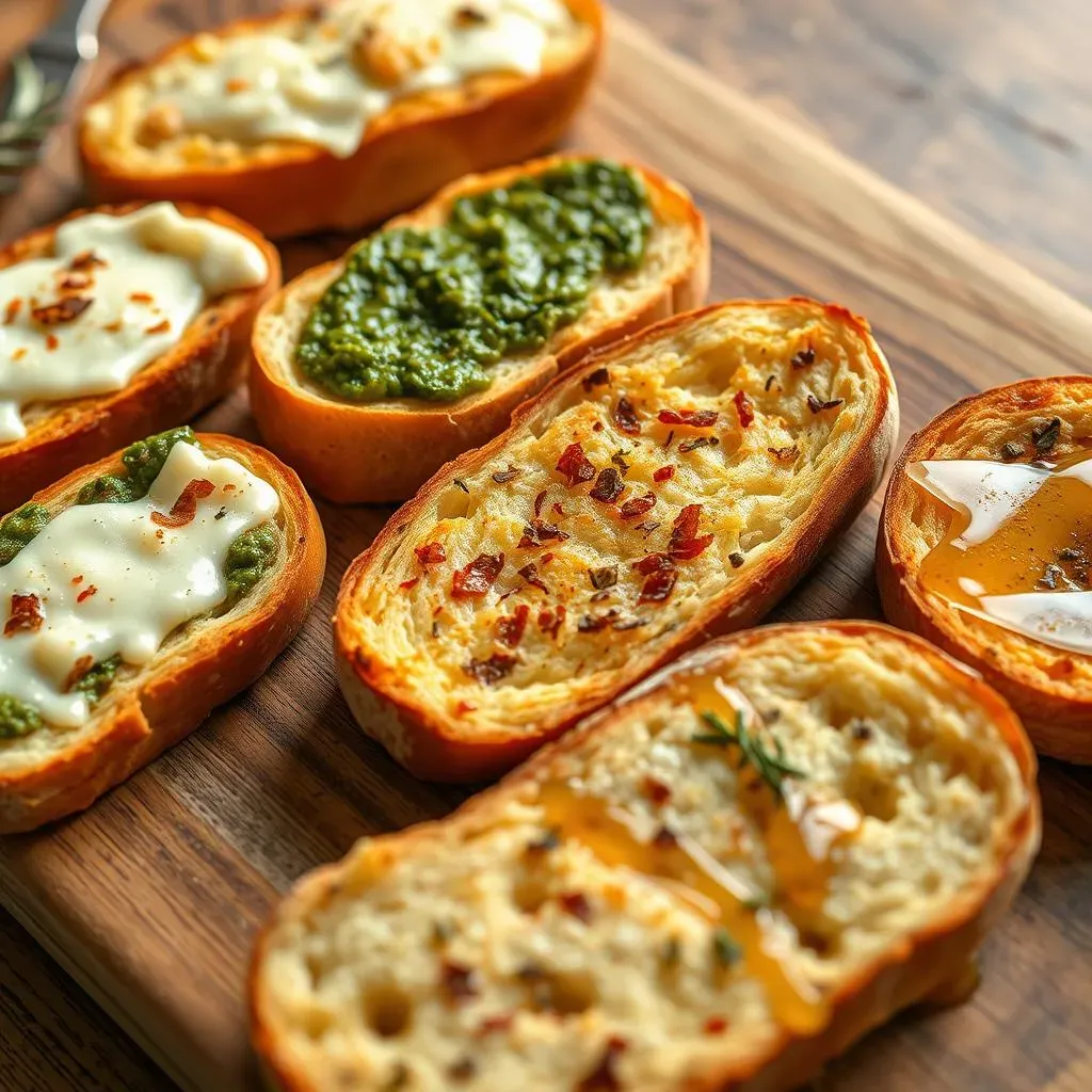 Garlic Bread Recipe Oven: Mixins and Variations