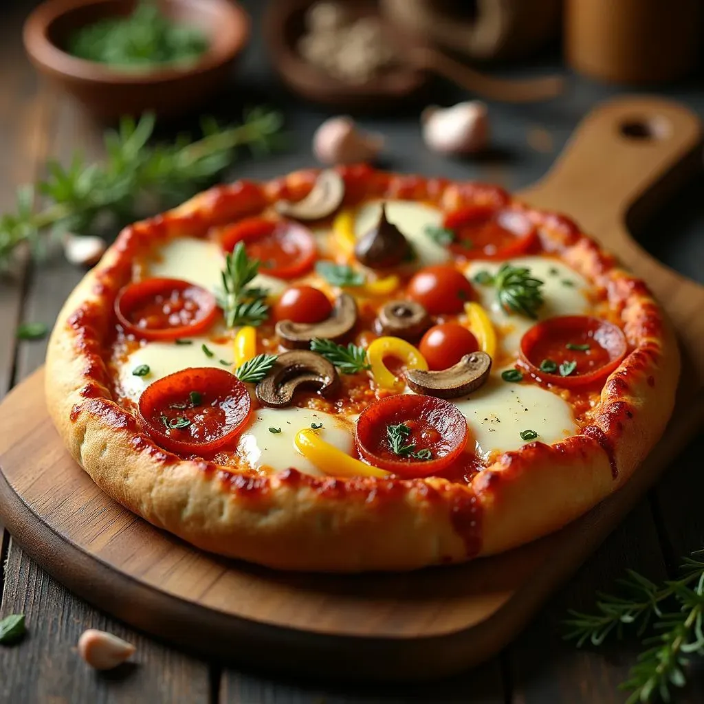 Amazing Garlic French Bread Pizza Recipe