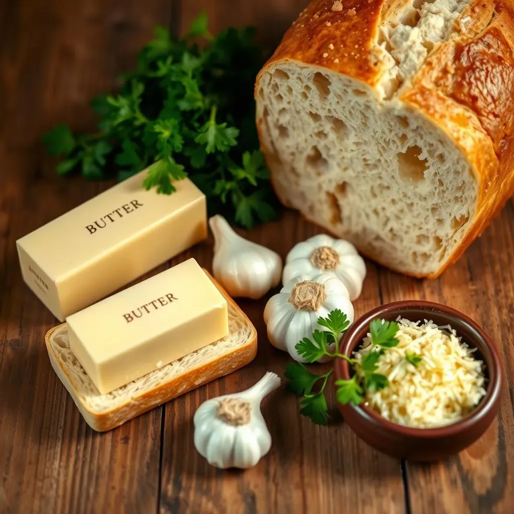 Gathering Your Garlic French Bread Ingredients