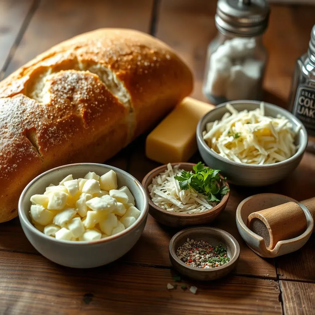 Gathering Your Ingredients for Amazing Cheese Garlic French Bread