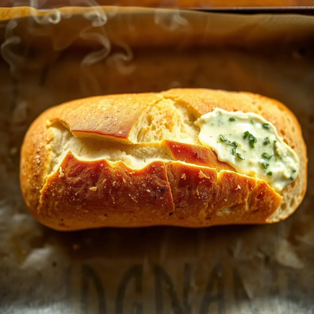 How to Make French Bread Garlic Spread in the Oven