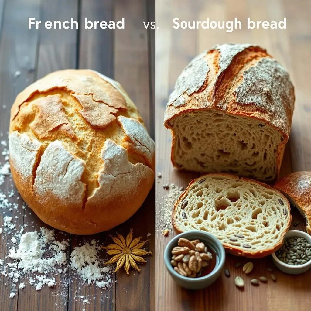 Ingredient Variations: What Makes French Bread and Sourdough Unique?