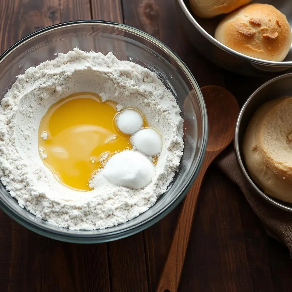 Ingredients and Instructions for Delicious French Rolls Bread