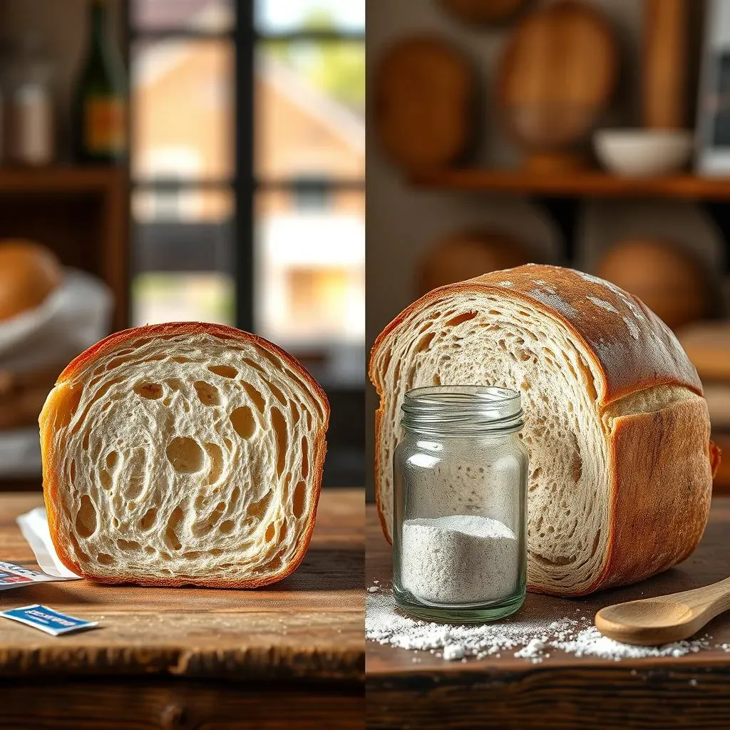 Leavening Agents: Yeast vs. Sourdough Starter in French vs Sourdough Bread