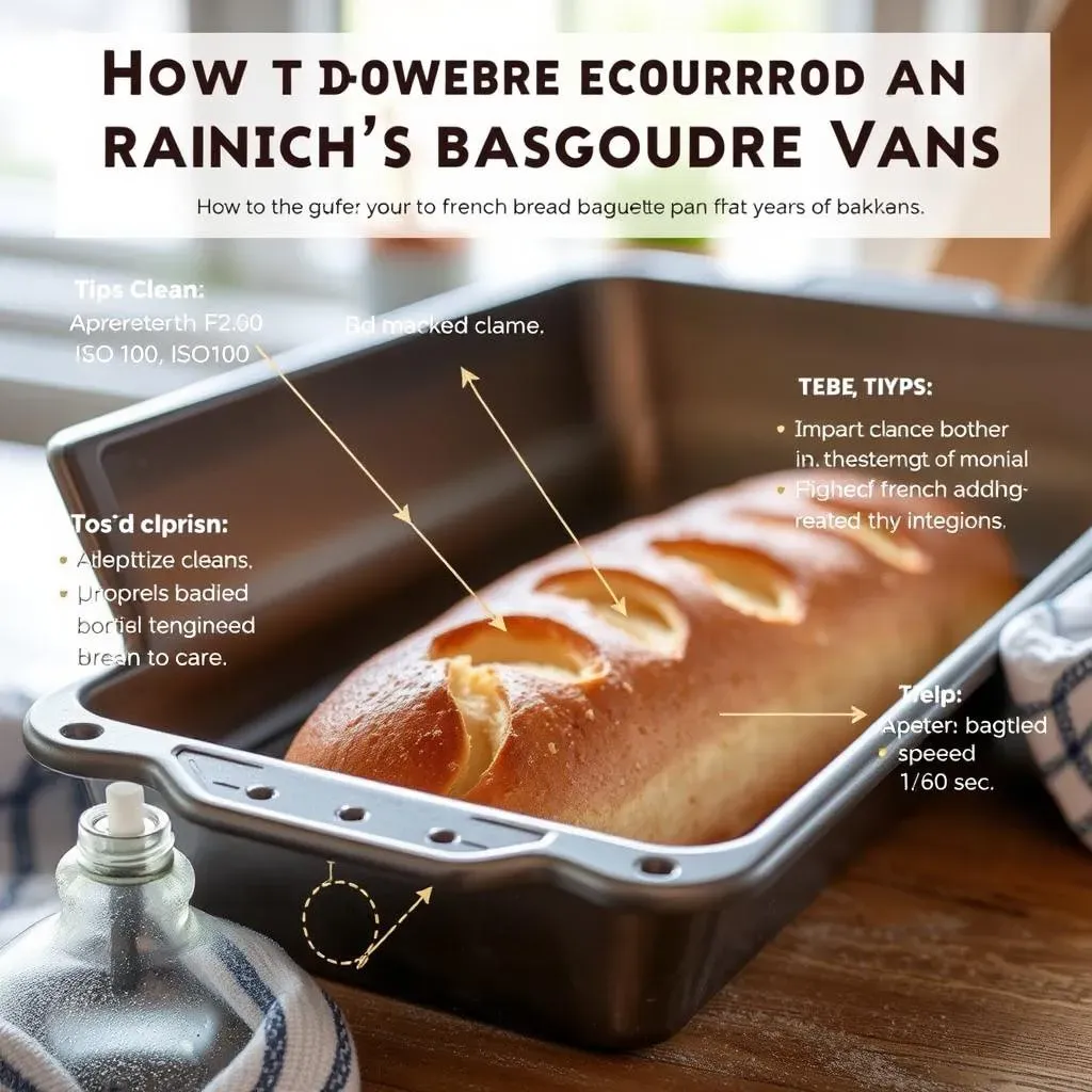 Maintaining Your French Bread Baguette Pan for Years of Baking