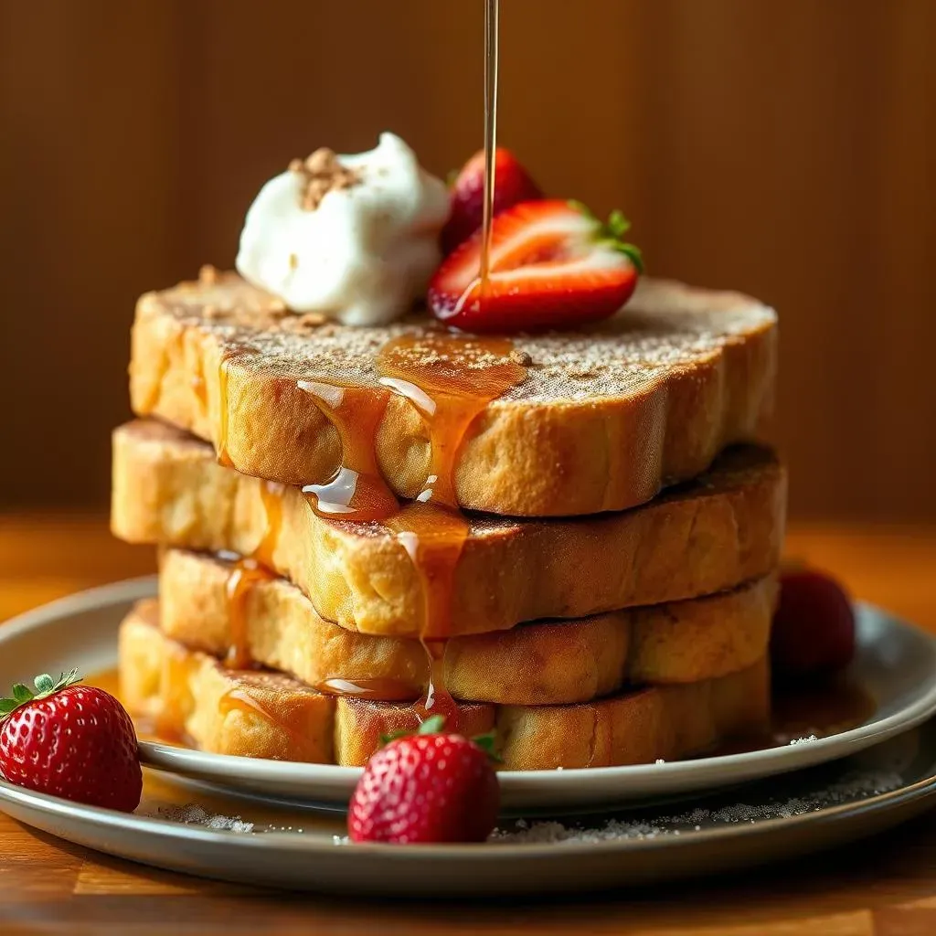 Making Bread Roll French Toast: The Recipe
