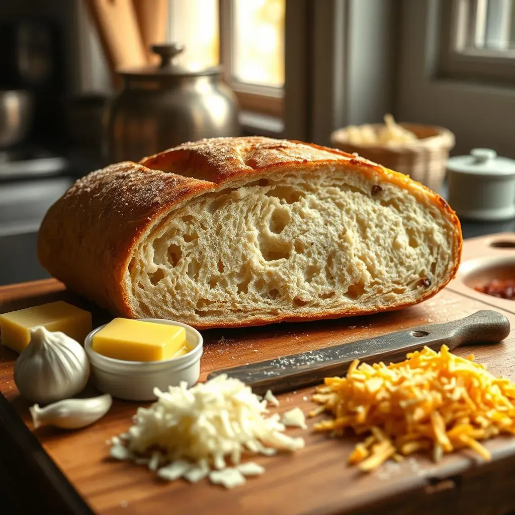Making Your Own French Bread Cheesy Garlic Bread