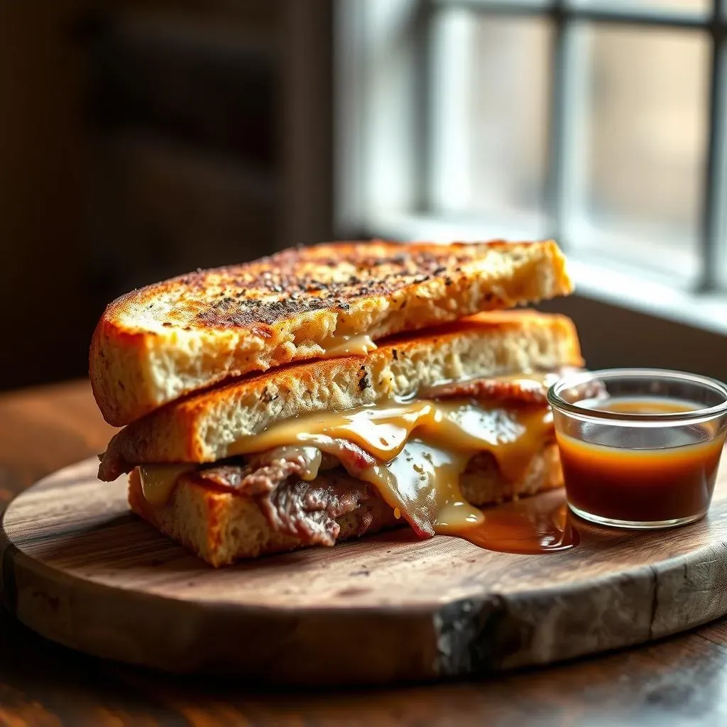 Making Your Own Garlic Bread French Dip