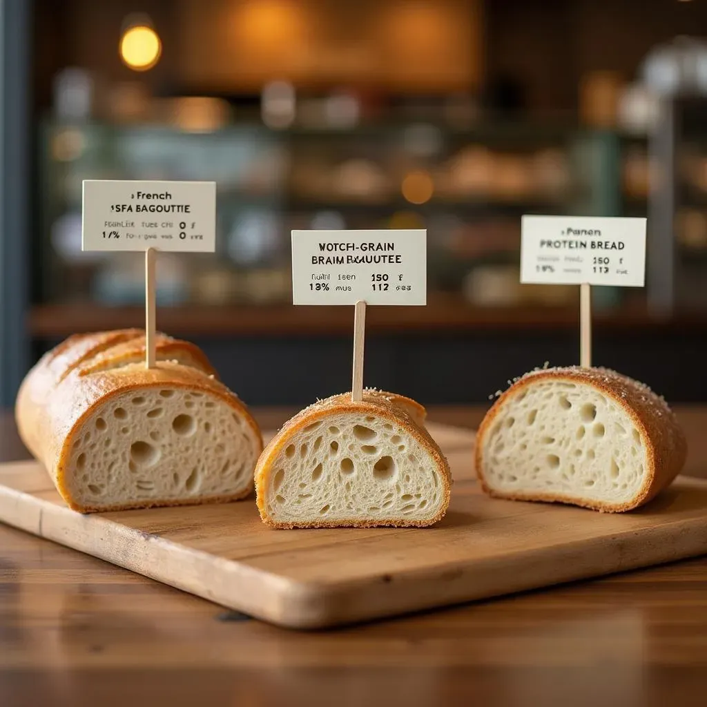 Panera Bread French Baguette Calories vs. Other Bread Options