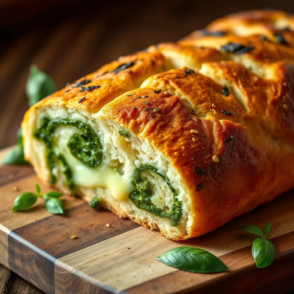 Amazing Pesto Garlic Bread French Baker Recipe