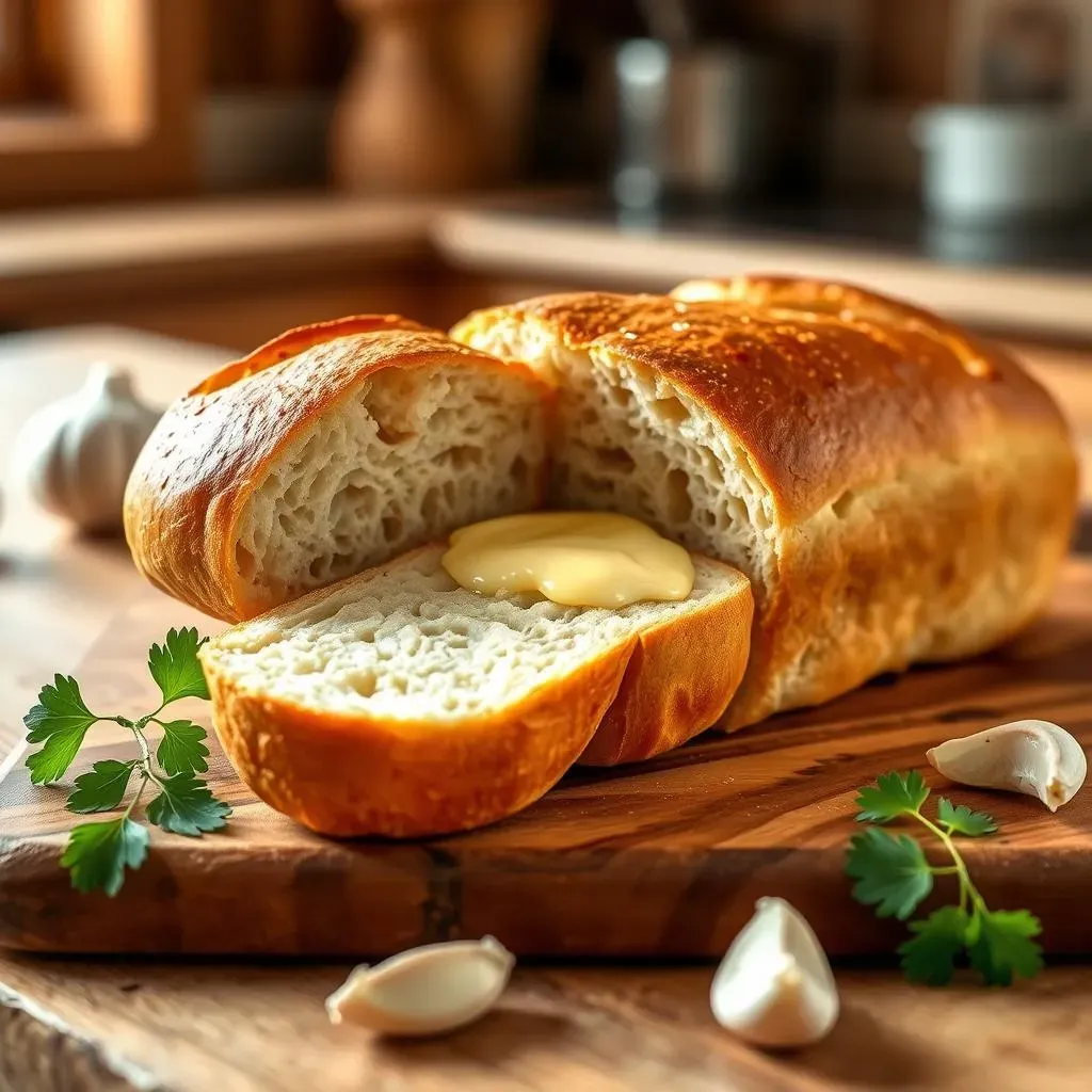 Prepping Your French Bread for Garlic Goodness