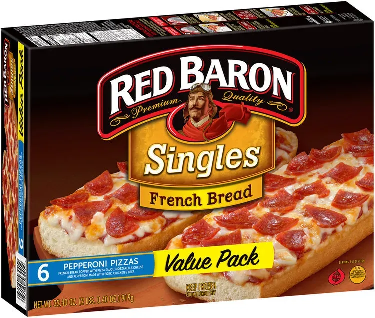 Honest red baron french bread singles pepperoni pizzas reviews