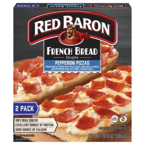 Reviewing Red Baron French Bread Pizza