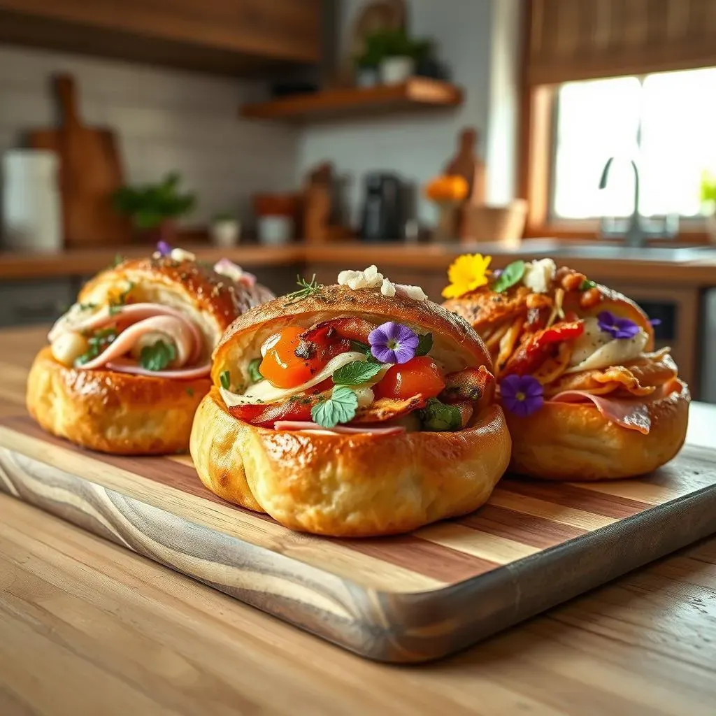 Savory French Toast Bread Roll Creations