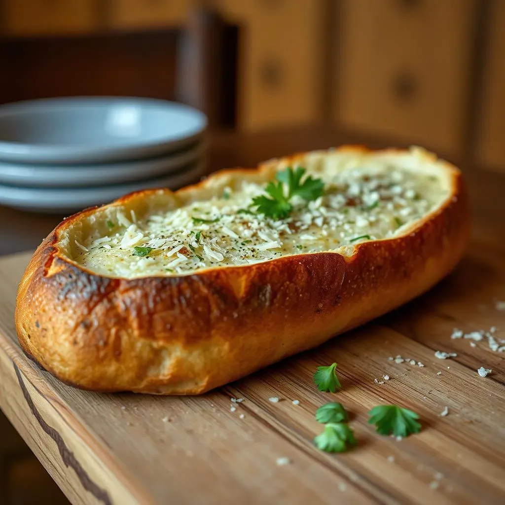 Serving and Customizing Your Garlic Bread on French Bread
