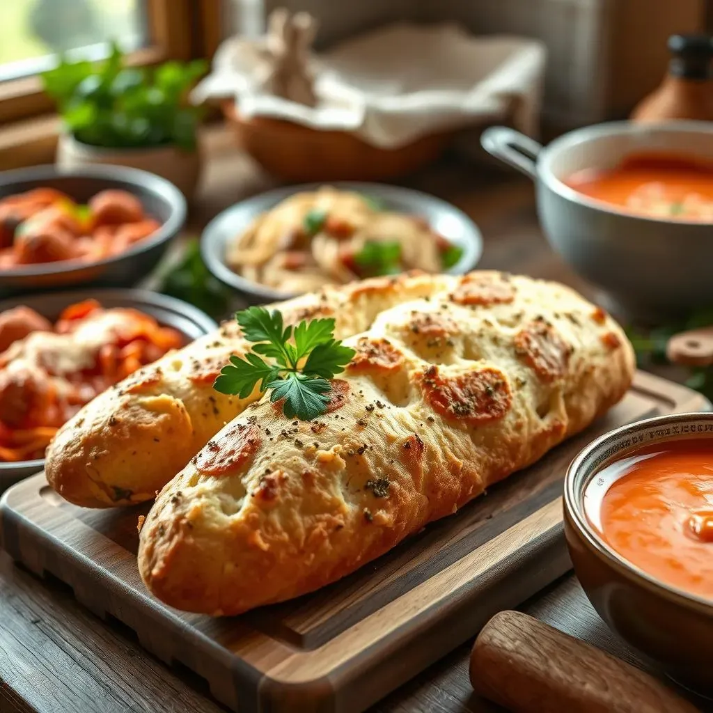 Serving and Pairing Your Garlic Bread