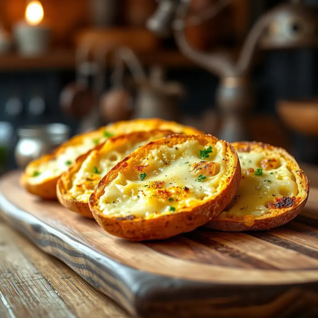 Serving and Storing Your Cheesy Garlic French Bread Creation