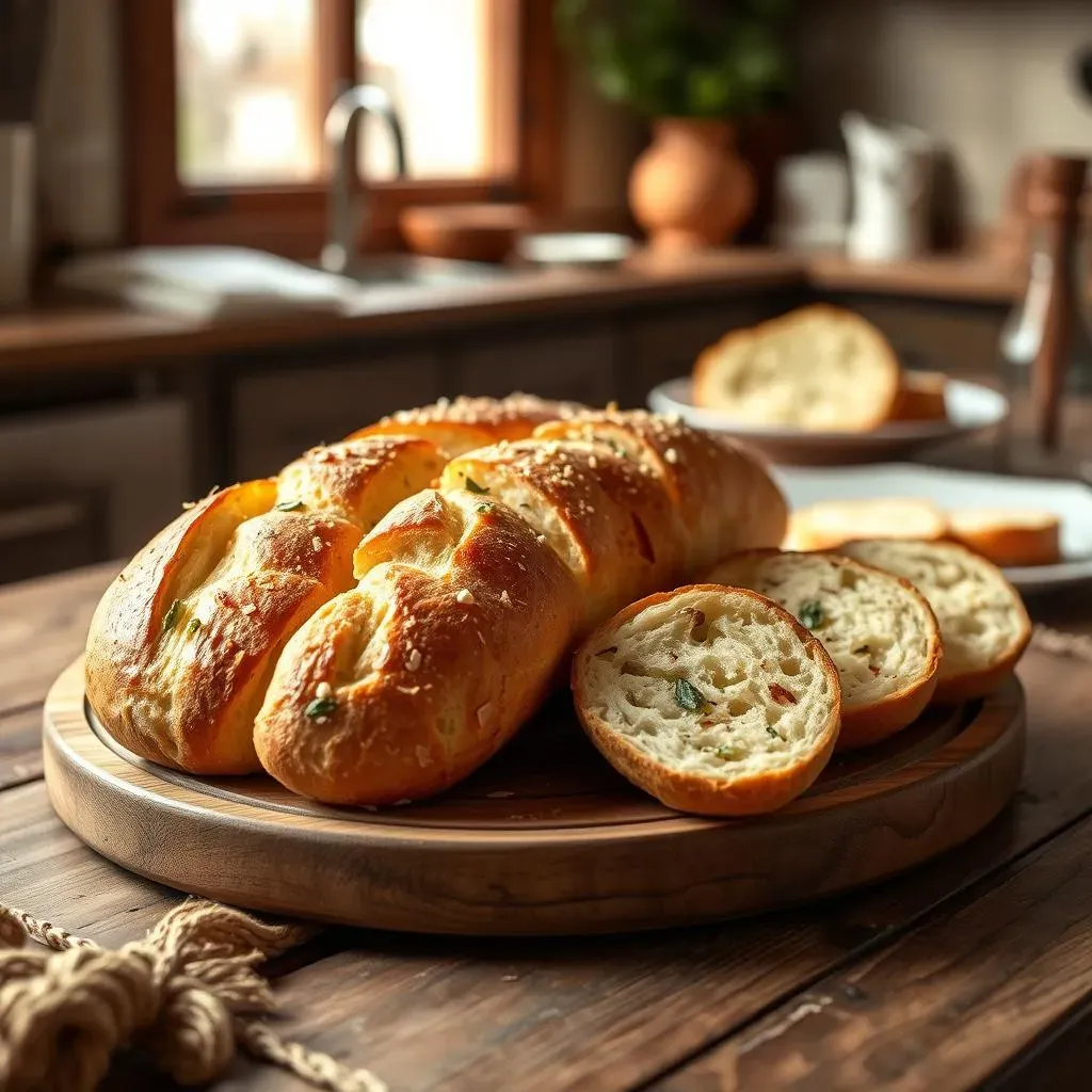 Serving and Storing Your Delicious Homemade Garlic Bread with French Baguette