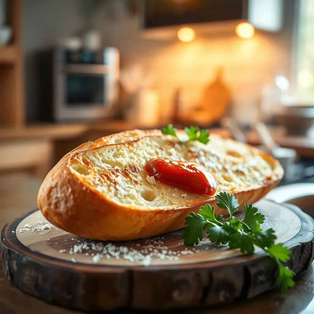 Serving and Storing Your Garlic Bread