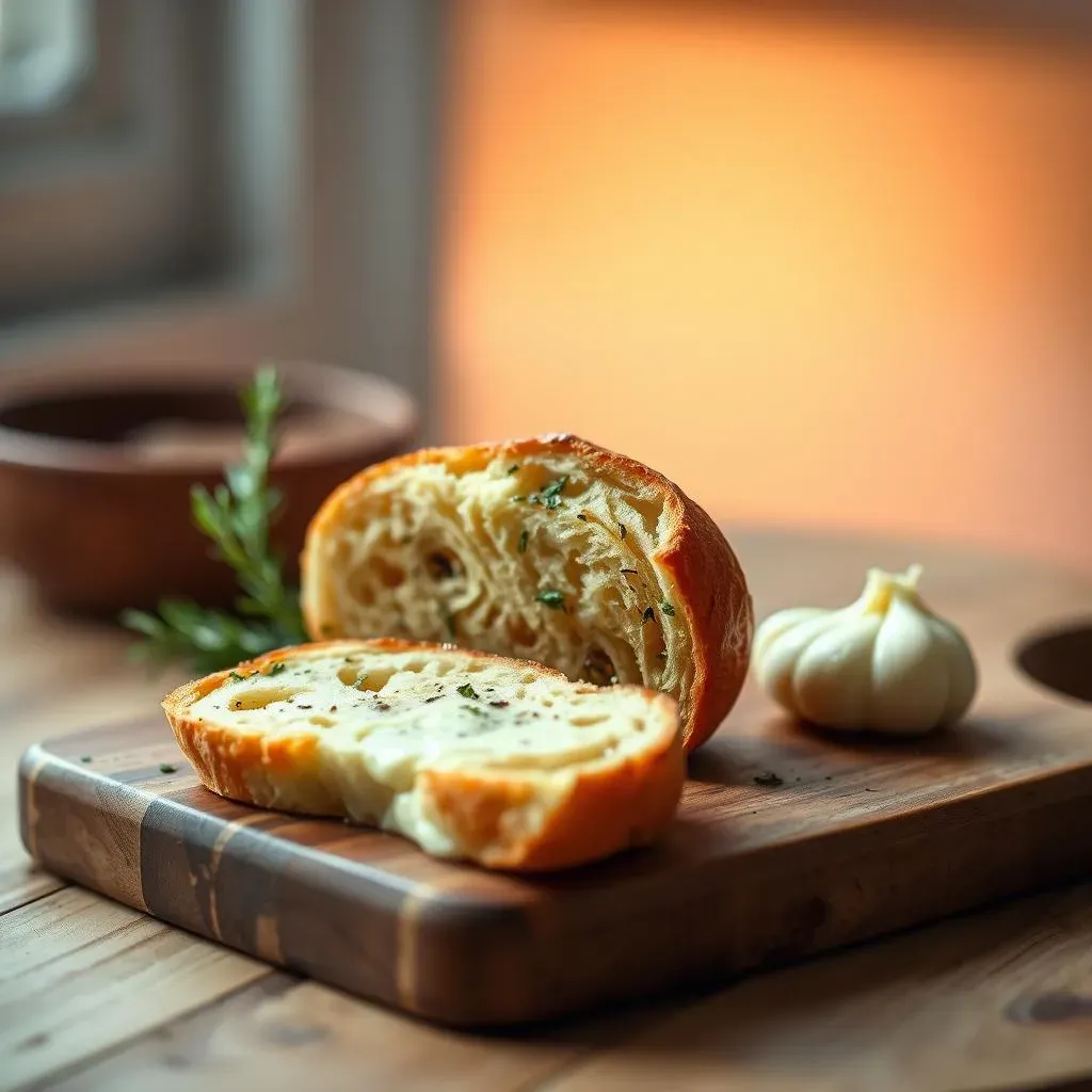 Serving and Storing Your Homemade French Bread Garlic Bread