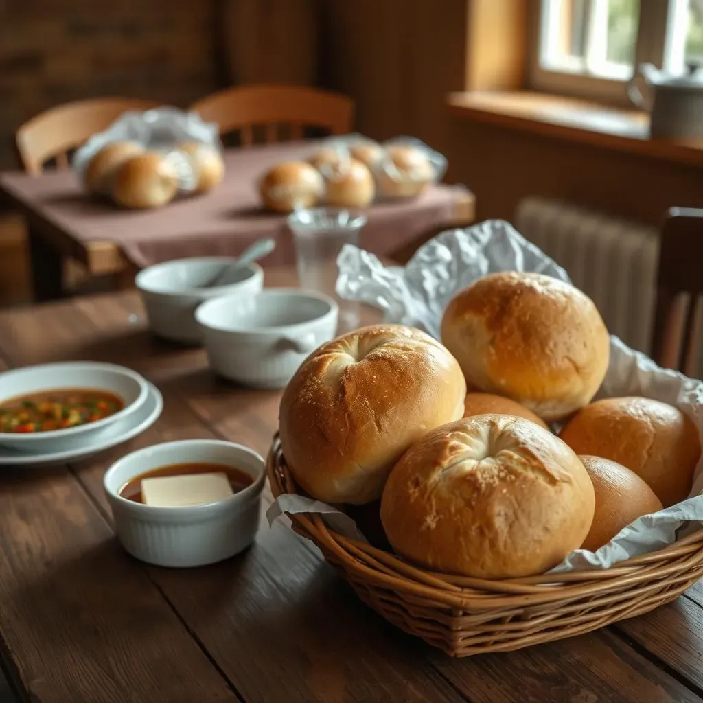 Serving and Storing Your Homemade French Bread Rolls