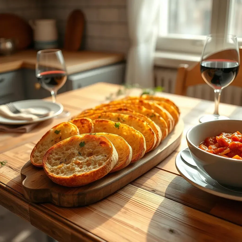 Serving and Storing Your Homemade French Garlic Bread