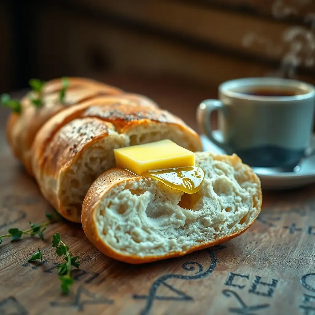 Serving and Storing Your Homemade French Roll Baguette