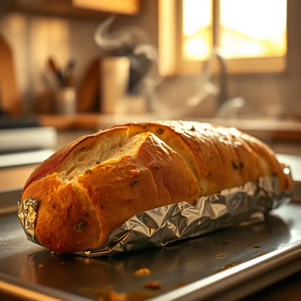 StepbyStep: Baking Garlic French Bread in Foil