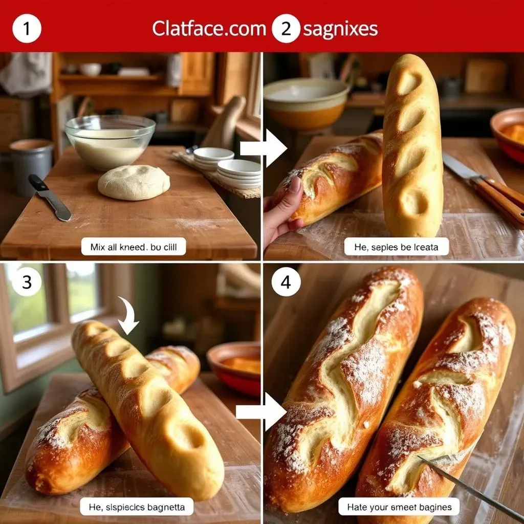 StepbyStep Guide: Baking Your Easy French Baguette Bread