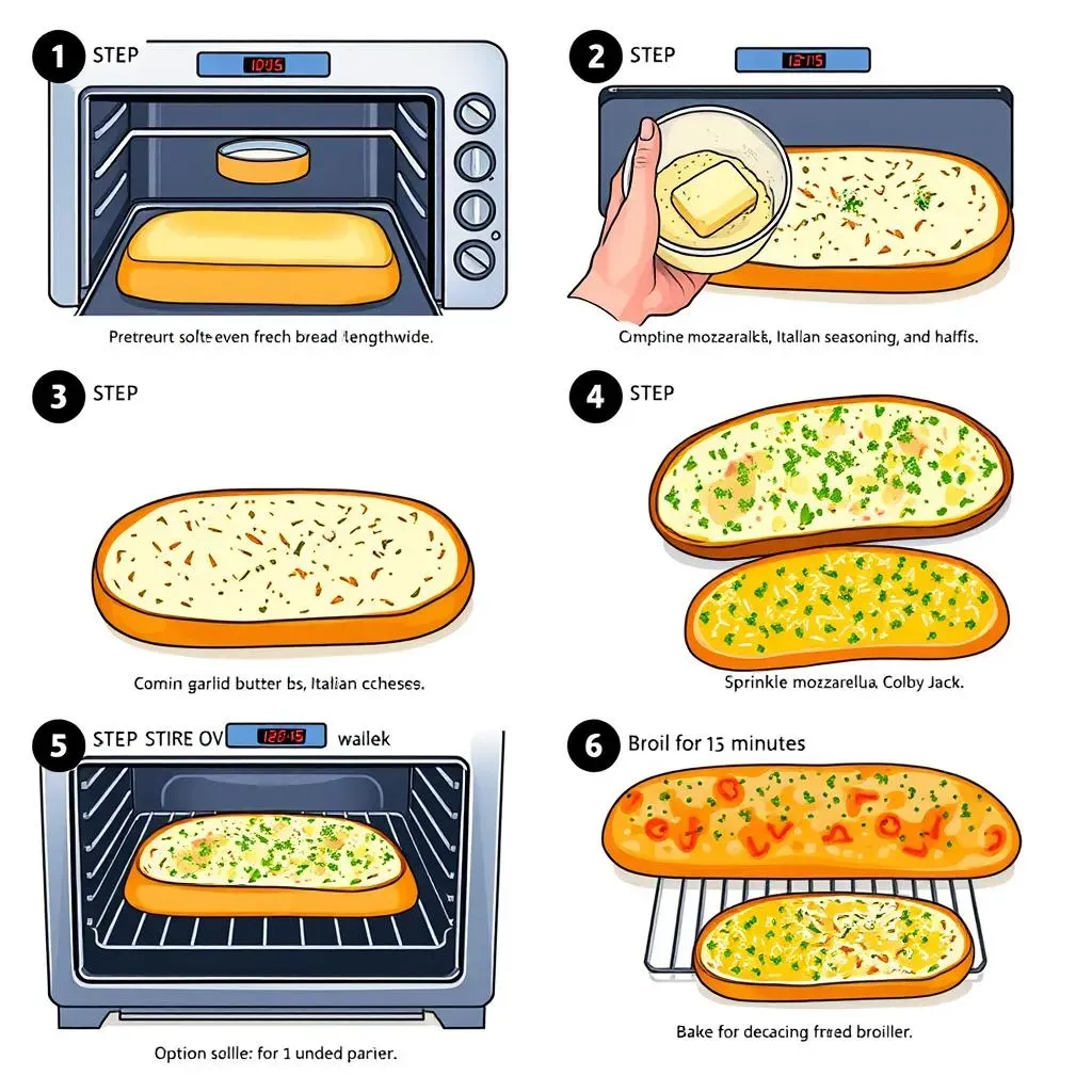 StepbyStep Instructions for Making Cheese Garlic French Bread