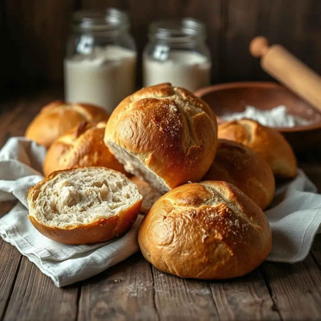 StepbyStep Sourdough French Bread Rolls Recipe