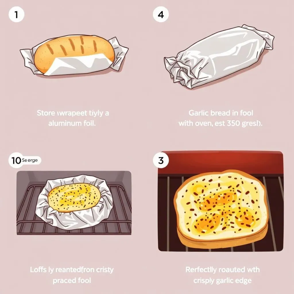 Storing and Reheating Your Garlic Bread
