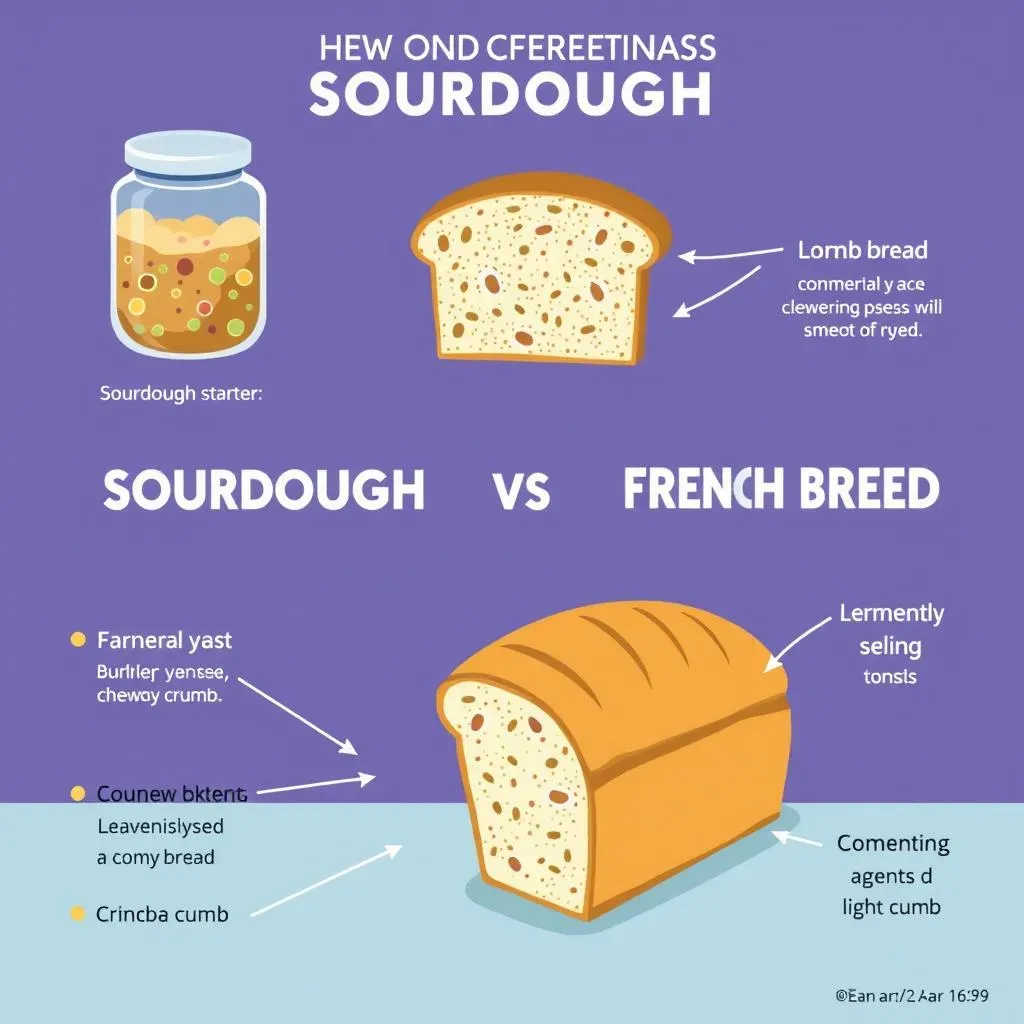 The Science Behind Sourdough Bread vs. French Bread