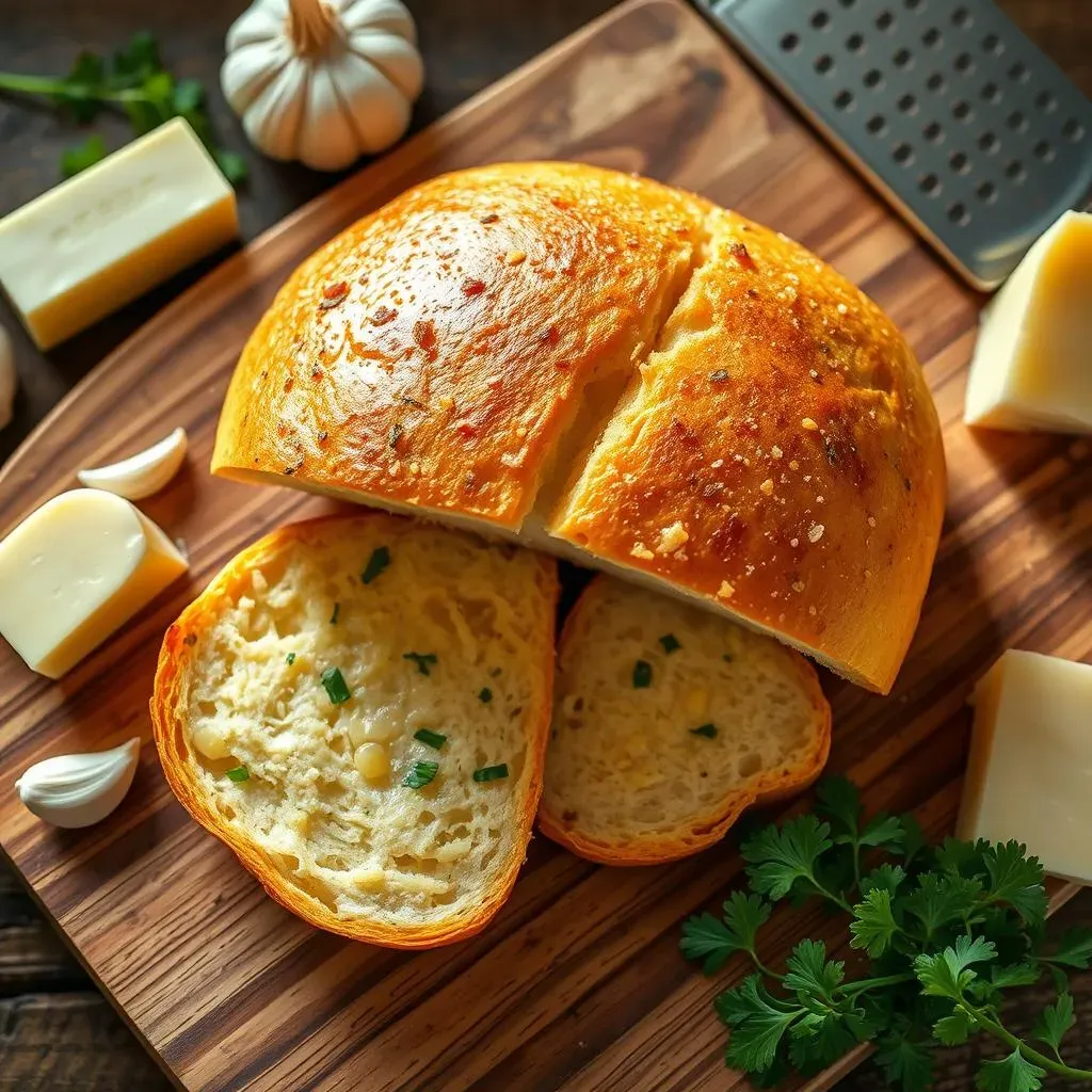 The Simple Ingredients for Perfect Garlic Bread on French Bread