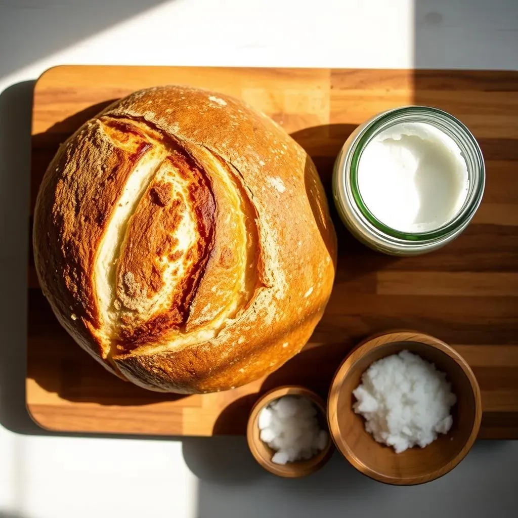The Ultimate 3Ingredient Sourdough Bread Recipe: Ingredients and Equipment