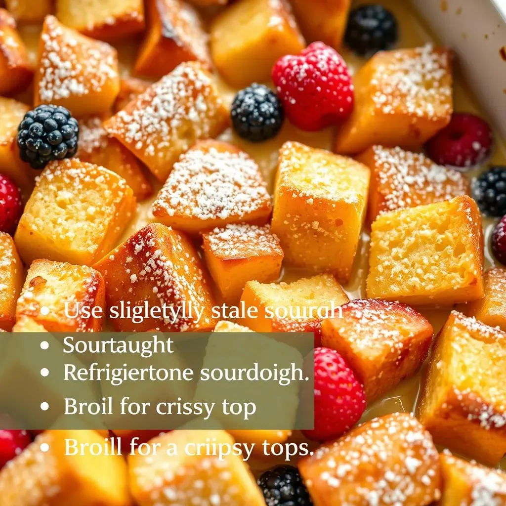 Tips and Tricks for a Perfect Leftover Sourdough Bread French Toast Casserole