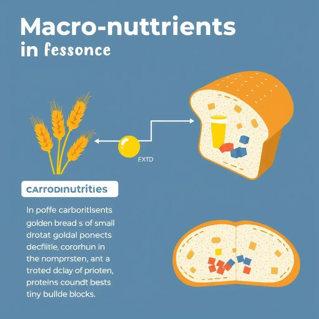 Understanding Macronutrients in French bread roll