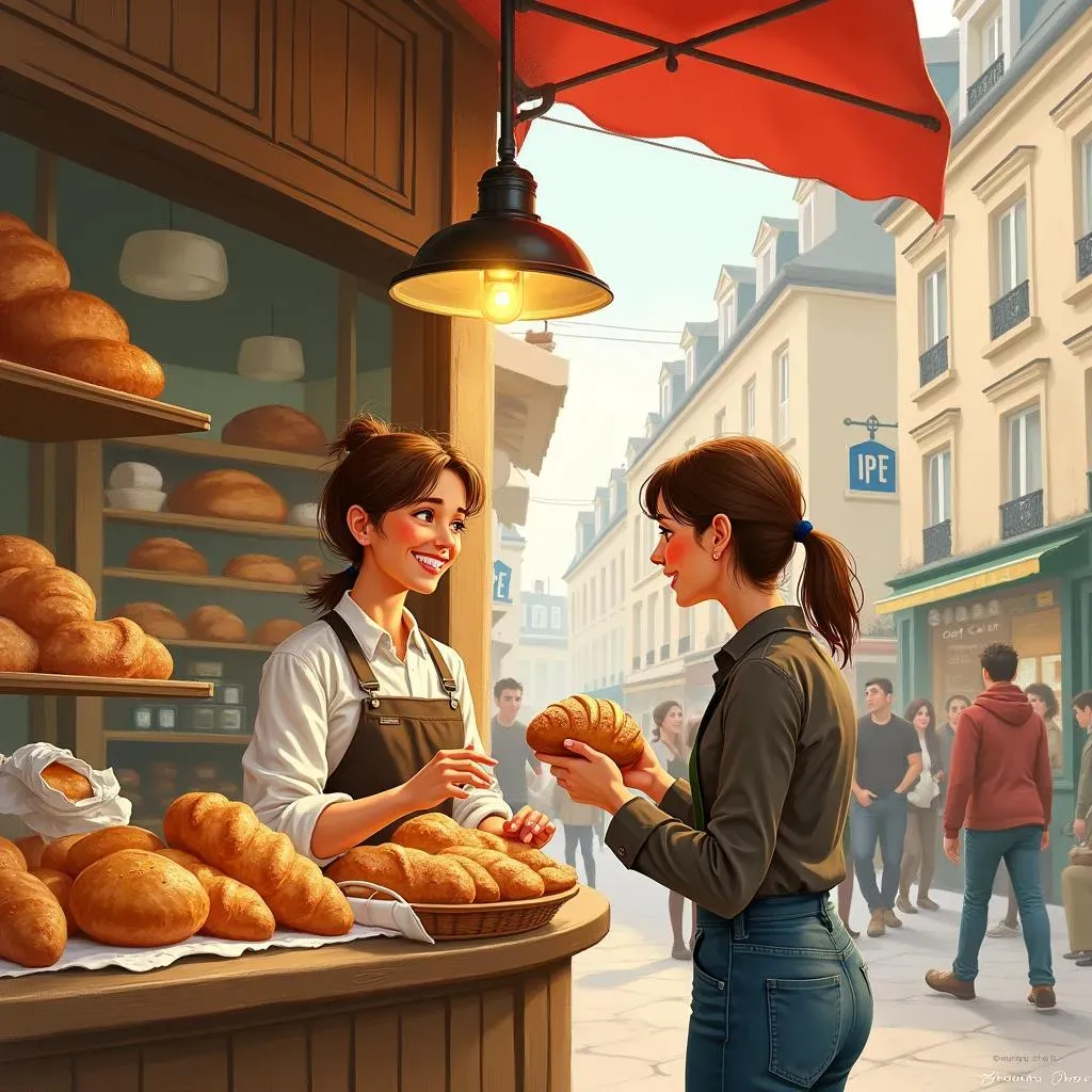 Using the French Word for Bread Roll in Everyday Conversation